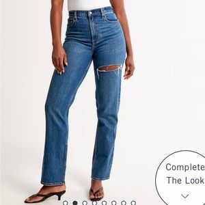 Abercrombie curve love - size 28